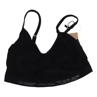 Brassière (Noir) de Emilia Lingerie Élasthane, Polyamide