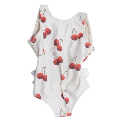 Baddräkt (Beige, Röd) från Oas Elastan, Polyamid