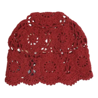Beaniemössa (Röd) från Indiska Akryl, Bomull, Polyamid, Polyester, Viskos, Ull
