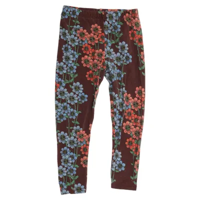 Leggings (Brun, Flerfärgad) från Mini Rodini Elastan, Lyocell