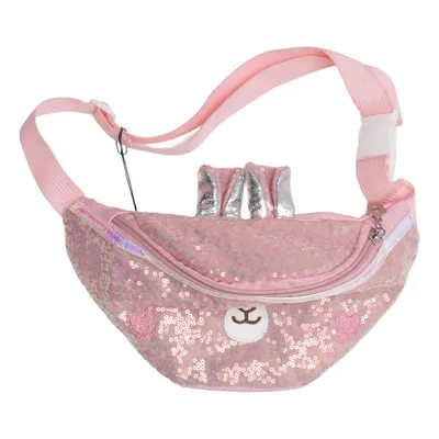 Midjeväska (Rosa, Flerfärgad)