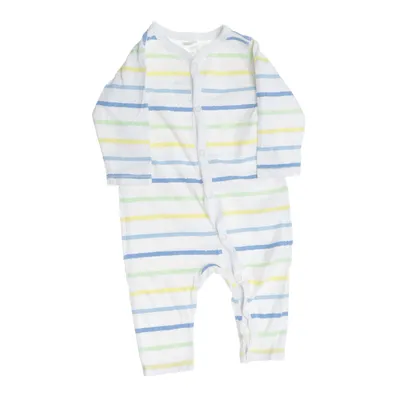 Sparkdräkt (Vit, Flerfärgad) från H&M Baby Bomull