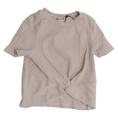 T-shirt (Beige) from Amy & Lucy Cotton, Elastane, Polyester