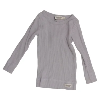Långärmad t-shirt (Grå, Lila) från MarMar Copenhagen Bomull, Modal