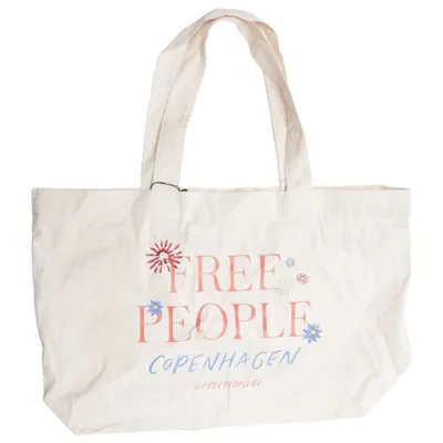 Canvas tas (Beige, Meerkleurig) van Westford Mill Organisch katoen