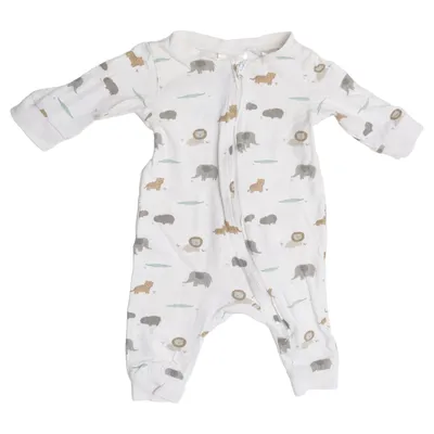 Sparkdräkt (Vit, Flerfärgad) från H&M Bomull, Elastan