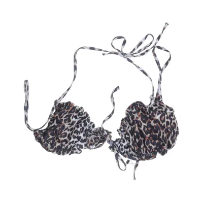 Bikiniöverdel (Beige, Flerfärgad) Elastan, Polyester