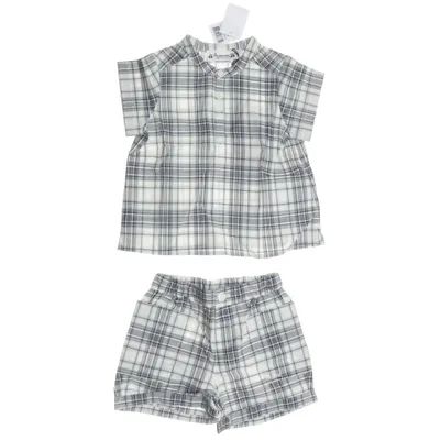 Set (Vit, Blå) från Bonpoint Bomull