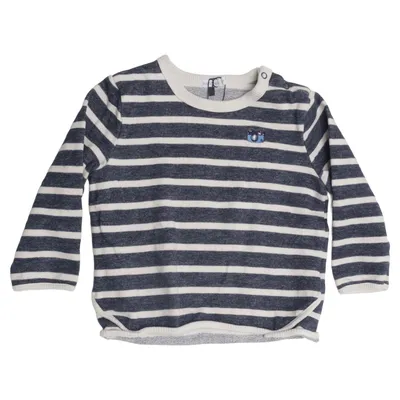 Sweatshirt (Blue, White) from Bout'chou