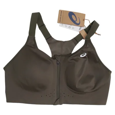 Sport-BH (Road Combination Zip Bra) från Asics Elastan, Polyamid, Polyester