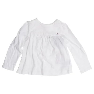 Langarmshirt (Weiß) von Tommy Hilfiger Baumwolle