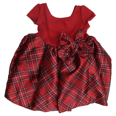 Klänning (Röd, Svart) från H&M Elastan, Polyester, Viskos