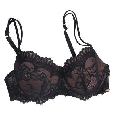 Bra (Black, Beige) from Noir Elastane, Polyamide, Polyester