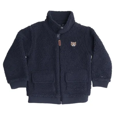 Fleecejacka (Blå) från Newbie by KappAhl Bomull, Polyester