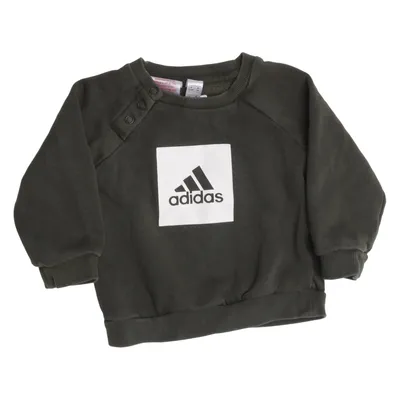 Collegetröja (Grön) från Adidas Bomull, Återvunnen polyester