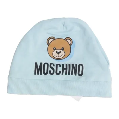 Beaniehue (Blå) fra Moschino Baby Bomuld, Elastan