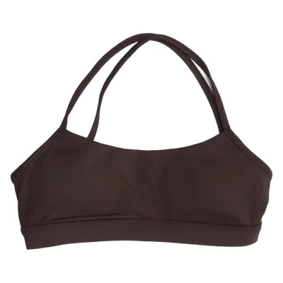 Brassière (Marron) de Exercere Élasthane, Polyamide