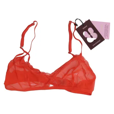Bralette (Red) from Understatement Elastane, Polyamide