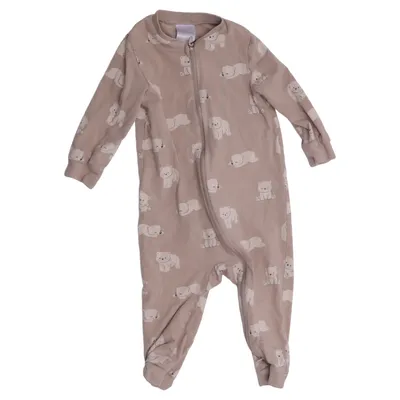 Sparkdräkt (Beige, Vit) från KappAhl Bomull, Elastan