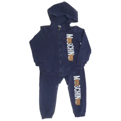 Mjukisset (Blå) från Moschino Baby Bomull, Elastan
