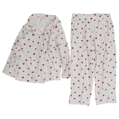 Pyjamas (Vit, Röd) från Lindex