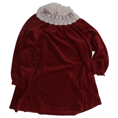 Kjole (Rød, Hvid) fra Konges Sløjd Elastan, Genanvendt polyester