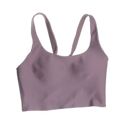 Sports bra (Purple) from Alo Elastane, Polyester