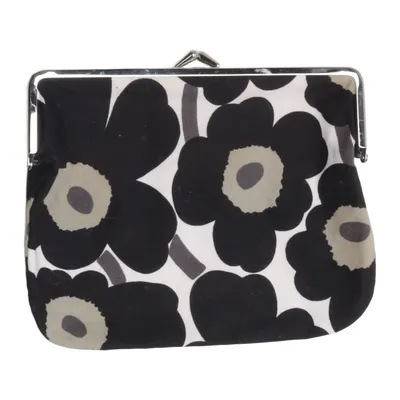 Purse (Black, White) from Marimekko Cotton