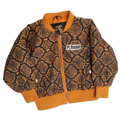 Bomberjacke (Orange, Schwarz) von Mini Rodini Polyester