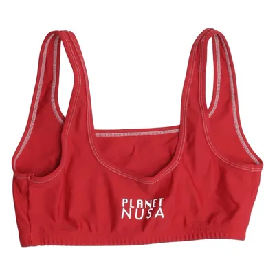 Sport-BH (Röd) från Planet NUSA Elastan, Återvunnen polyester