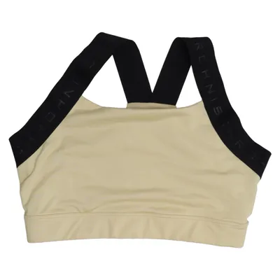 Sports bra (Yellow, Black) from Röhnisch Elastane, Polyamide, Polyester