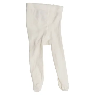 Strumpfhose (Weiß) von H&M Baumwolle, Elasthan, Polyamid