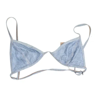 Bikiniöverdel (Denim Triangle Bikini Top) från Weekday Elastan, Polyester