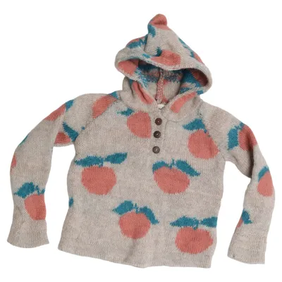 Tröja (Beige, Orange, Blå) från Oeuf Alpackaull