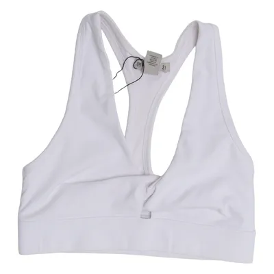 Sports bra (White) from Forever 21 Elastane, Polyester