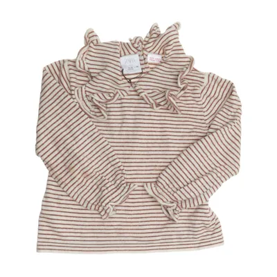 Top (Beige, Brun) fra Zara Nylon, Polyester, Viscose
