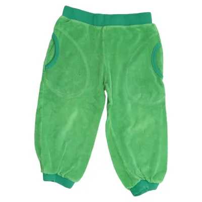 Mjukisbyxor (Grön) från Duns Sweden Ekologisk bomull