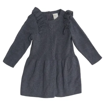Kjole (Grå) fra H&M Bomuld
