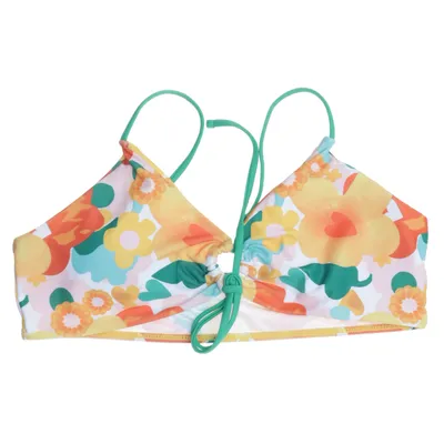 Bikiniöverdel (Orange, Grön, Flerfärgad) Elastan, Polyester