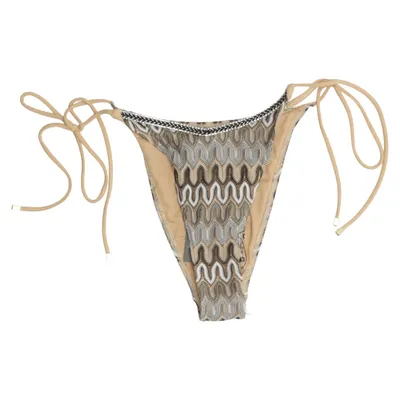 Bikiniunderdel (Beige, Flerfärgad) från South Beach Polyester