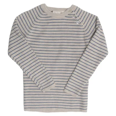 Sweater (Beige, Blå) fra Flöss