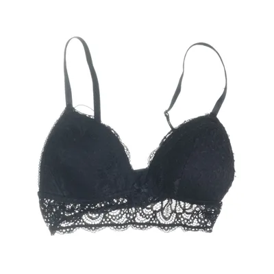 Bralette (Svart) från New Look Elastan, Nylon, Polyester