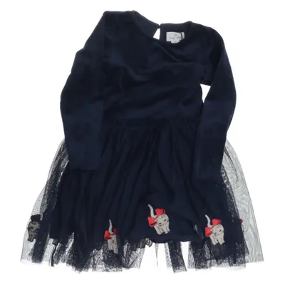 Klänning (Blå, Flerfärgad) från Konges Sløjd Bomull, Elastan, Återvunnen polyester