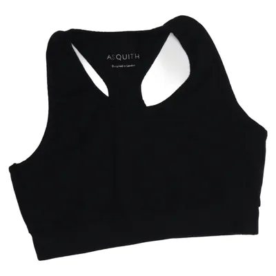 Sports bra (Black) from Asquith Elastane, Organic cotton, Viscose