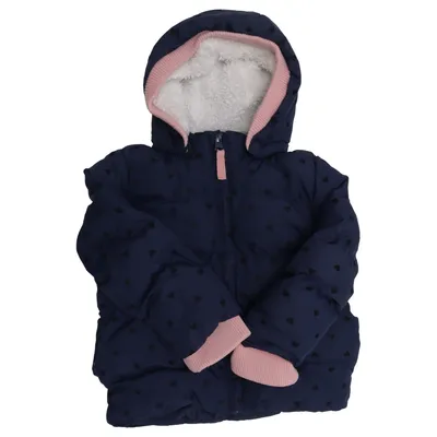 Vinterjacka (Blå, Svart, Rosa) från Topomini Polyester