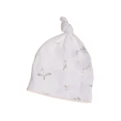 Beaniemössa (Vit, Rosa) från Livly Bomull