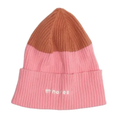 Beaniemössa (Rosa, Brun) från Minories Bomull