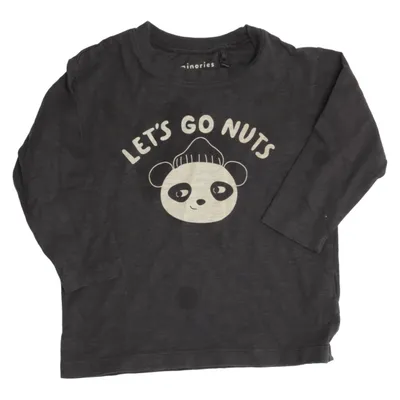 Långärmad t-shirt (Grå) från Minories Ekologisk bomull