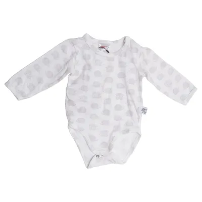 Body (White, Gray) from Lisa Larson Cotton, Elastane