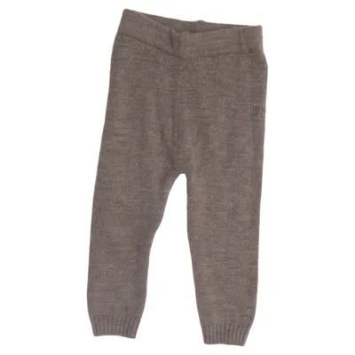 Leggings (Beige) from Little Jalo Merino wool